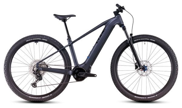 Cube Reaction Hybrid Pro 600 Electric Hardtail MTB Shimano Deore/Deore XT 12S 600 Wh Metallic Grey 2025
