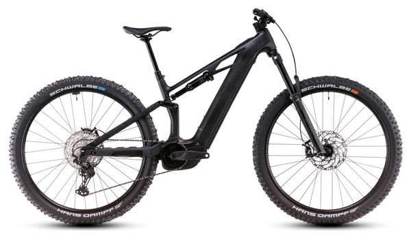 Cube Stereo Hybrid One44 HPC Race 800 Electric Full Suspension MTB 800 Wh Blackline Black 2025