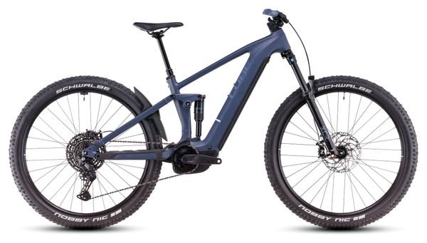Cube Stereo Hybrid One44 Pro 800 Electric Full Suspension MTB 800 Wh 29” Ink Grey Blue 2025