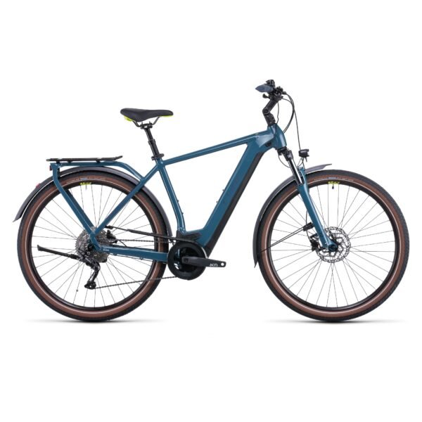 CUBE KATHMANDU HYBRID ONE 625 TRAP. TEAL’N’LIME (2022)